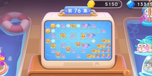 保卫萝卜4海的闺女第76关无伤通关攻略