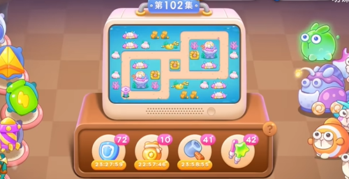 保卫萝卜4海的闺女第102关无伤通关攻略