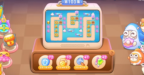 保卫萝卜4海的闺女第103关无伤通关攻略