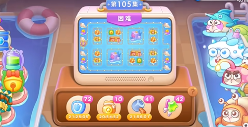 保卫萝卜4海的闺女第105关无伤通关攻略