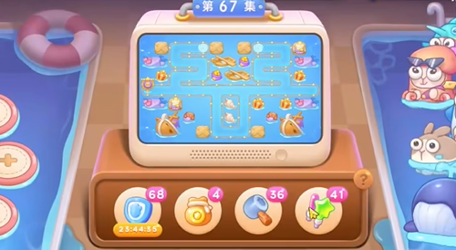 保卫萝卜4海的闺女第67关无伤通关攻略