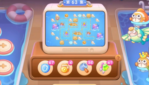 保卫萝卜4海的闺女第63关无伤通