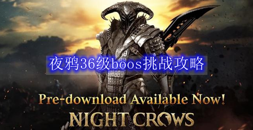 夜鸦36级boos挑战攻略