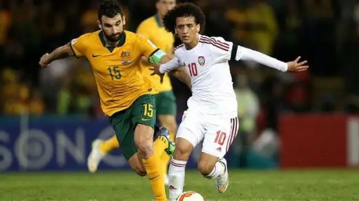 6月8日阿联酋对战澳大利亚-亚洲世预赛2022阿联酋vs澳大利亚比赛分数介绍