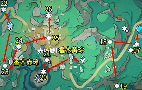 原神苍灵鲤收集攻略-原神苍灵鲤全收集路线一览