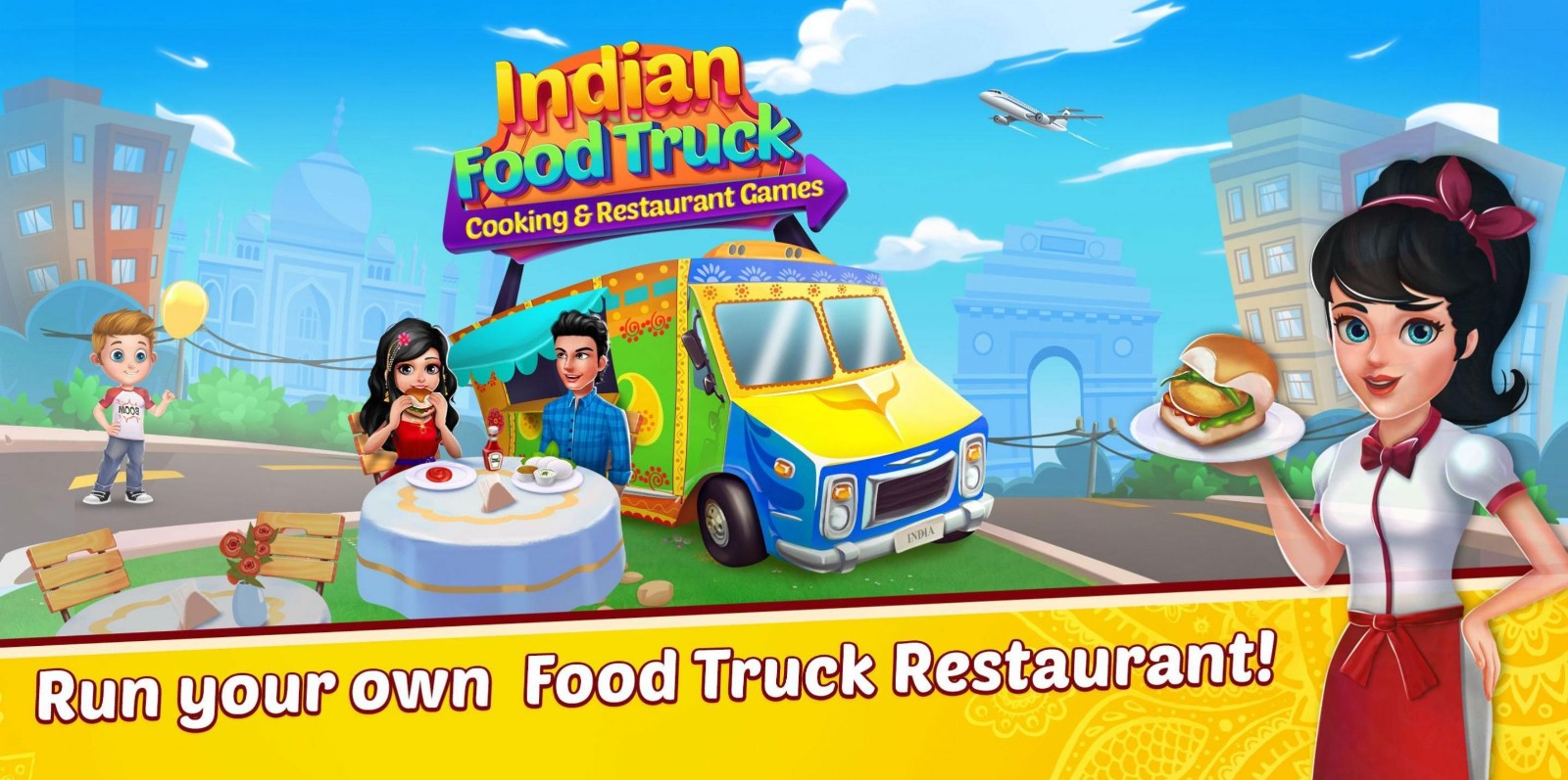 印度食品卡车