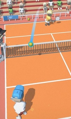 网球滑动
