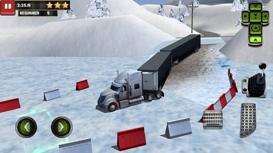 冰路卡车停车模拟