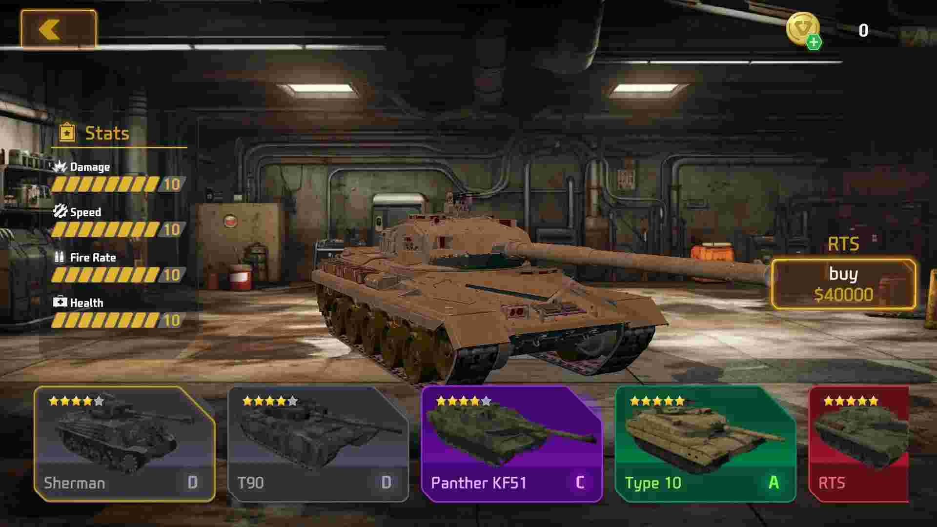 坦克突袭装甲战争最新版